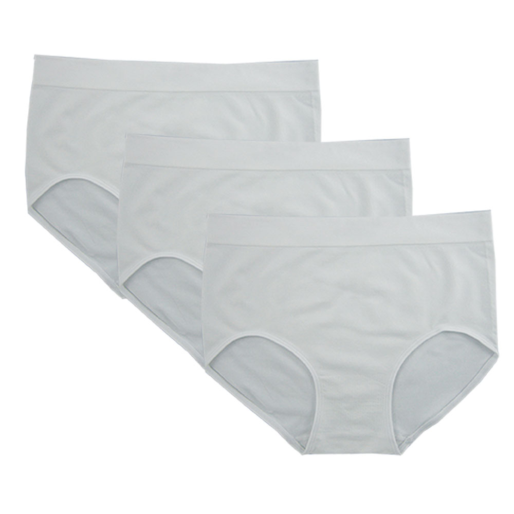 Buy FIDROX Seamless Ice Silk Boyshort Panties for Women - Ultimate Comfort,  VPL-Free, Free Size (Pack of 2) (XX-Large, Grey-Cream) at