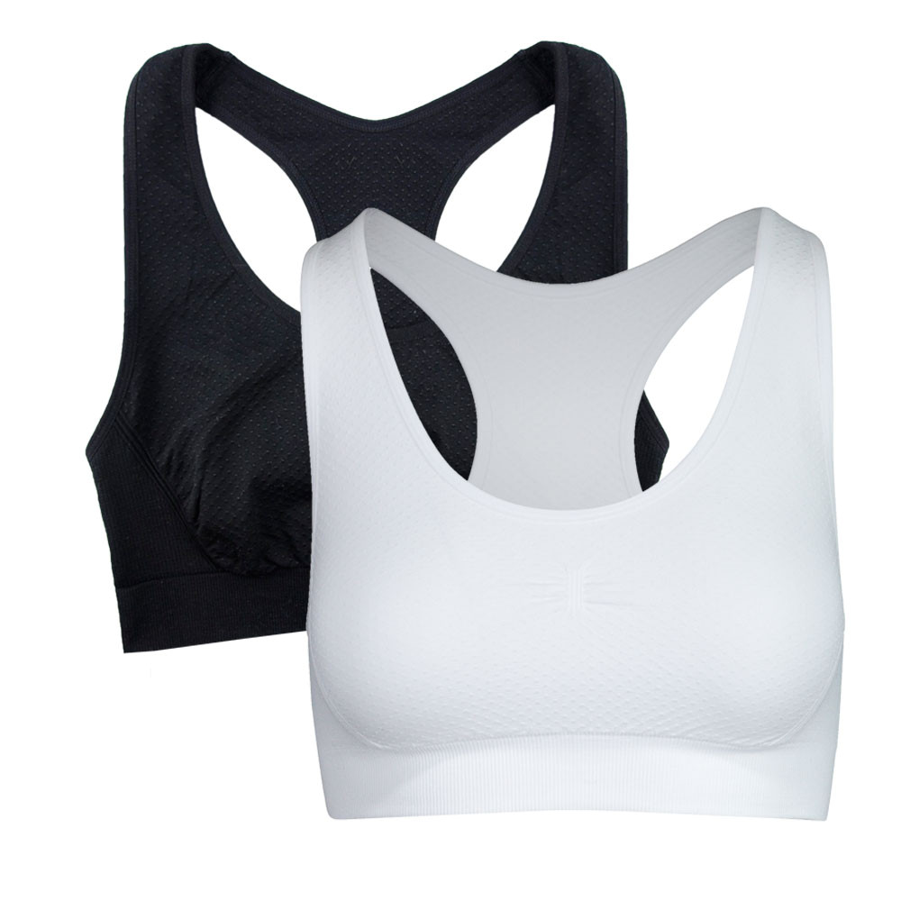 Seamless Textured Sport Bra 