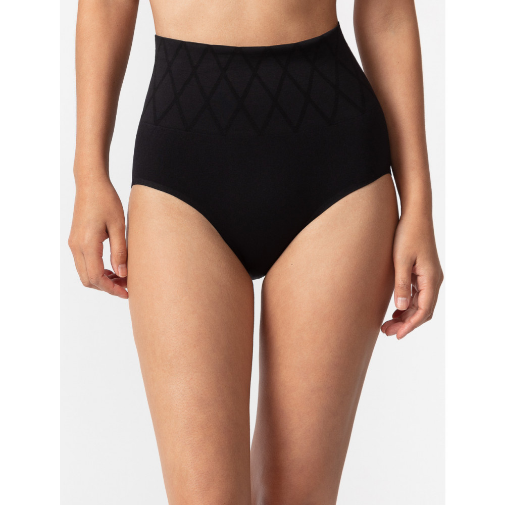 Shapewear Brief with Double Waist Pannel