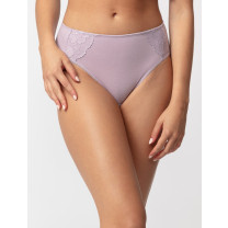 Cotton Hi Cut Underwear for Women With Lace Panel - 3 pk  #595