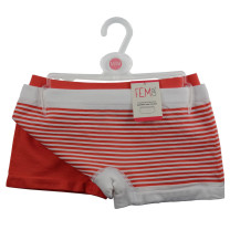 Girls Stripe Boy Short - 4 pk  #809